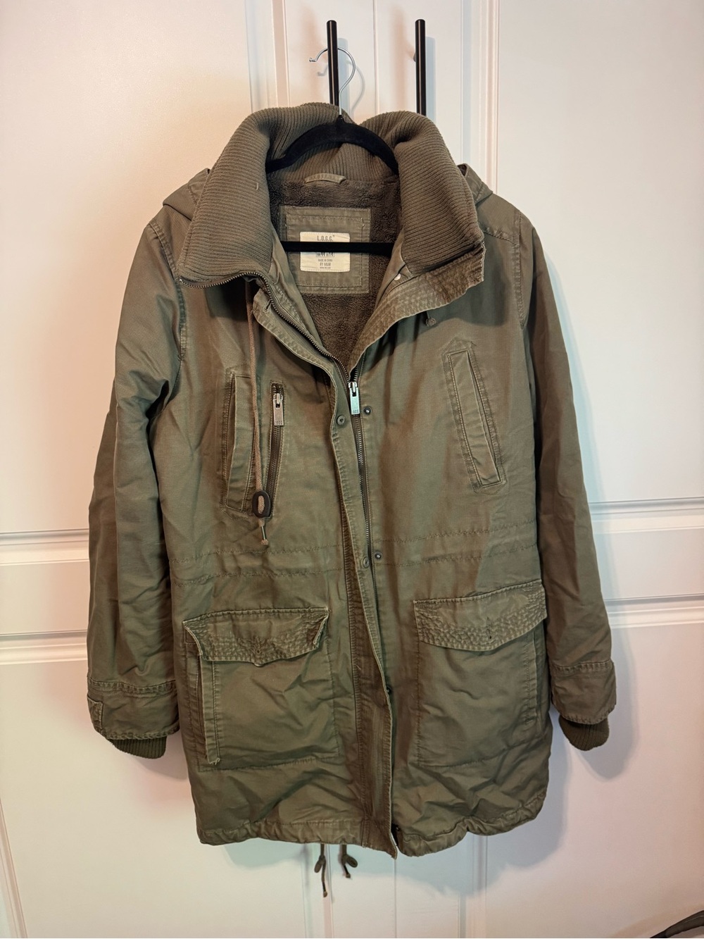 H&M L.O.G.G. Olive Green Jacket